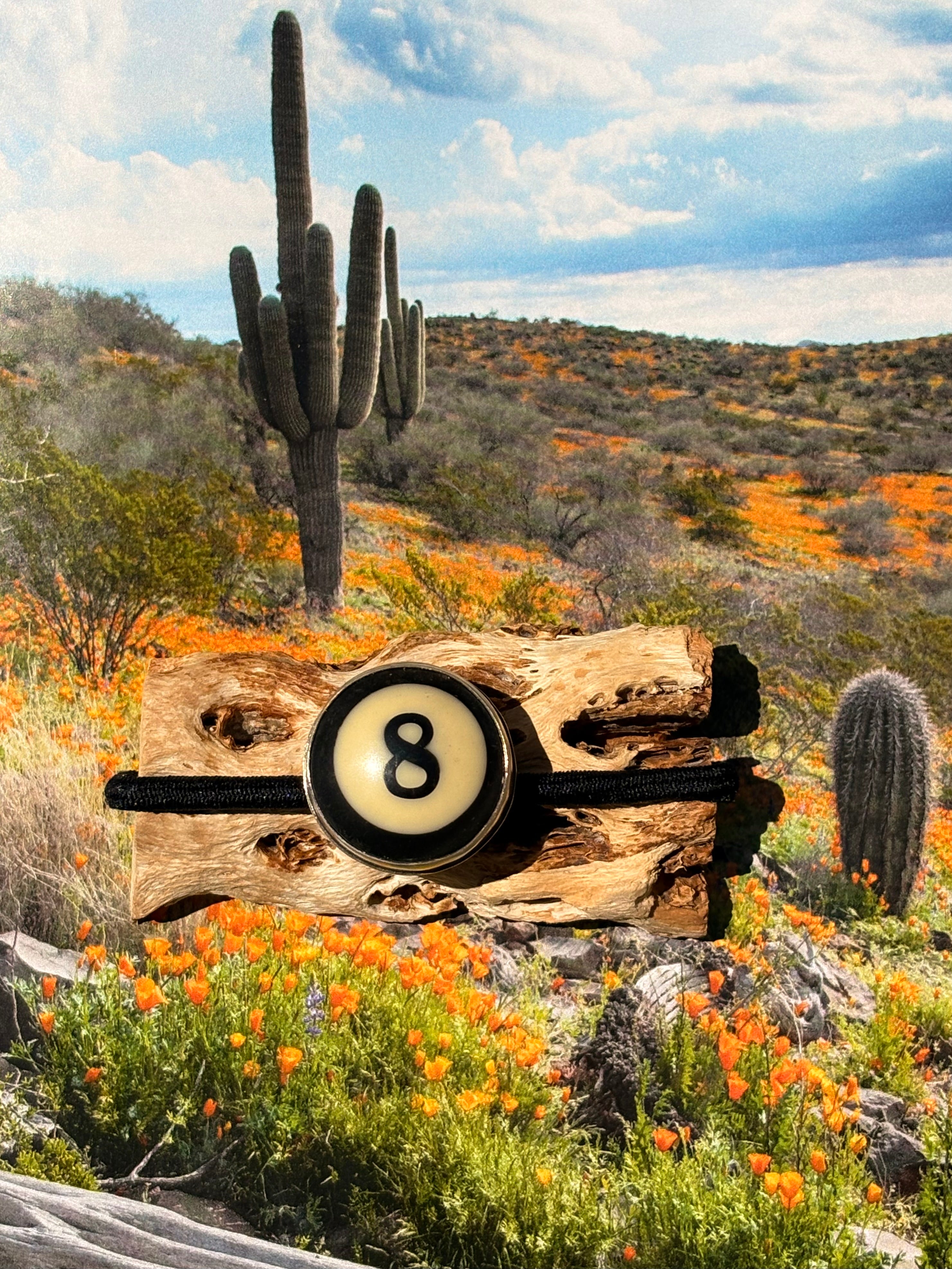 Billiard Ball Hair Charm